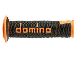 Grips Domino Racing A450 Road Racing - Negro/Naranja