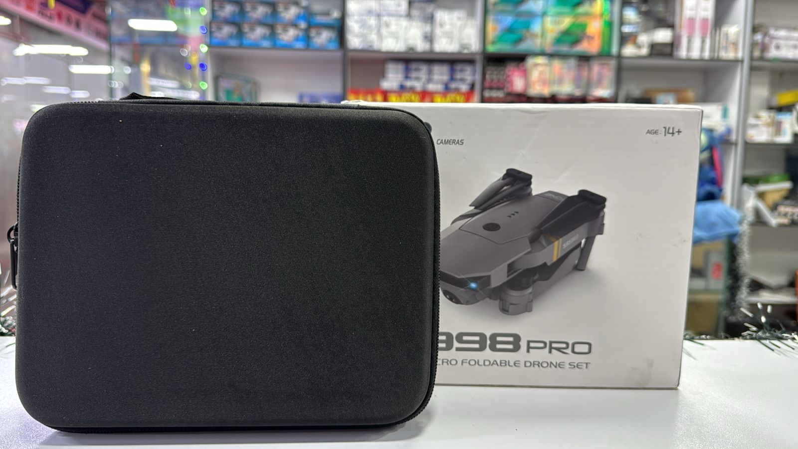 DRONE CON 2 CAMARAS + 2 BATERIAS