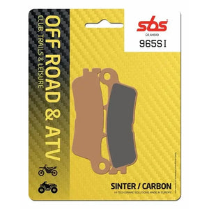 PASTAS DE FRENO SBS 965SI DELANTERAS SINTERIZADA OFFROAD