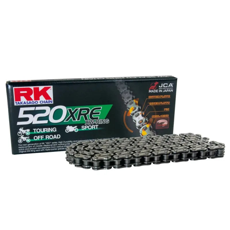 CADENA 520XRE-120 KRE CHAIN - PLATEADA