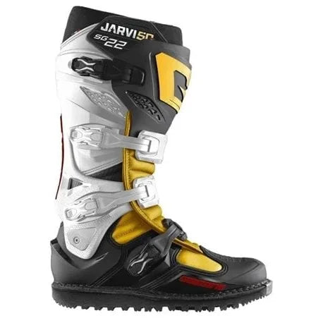BOTAS 2265 SG22 JARVIS 50TH NEGRA BLANCA DORADA T. 44 480-66710