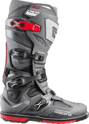 GAERNE SG22 BOOTS ANTHRACITE/BLACK/RED SZ 10 480-65010