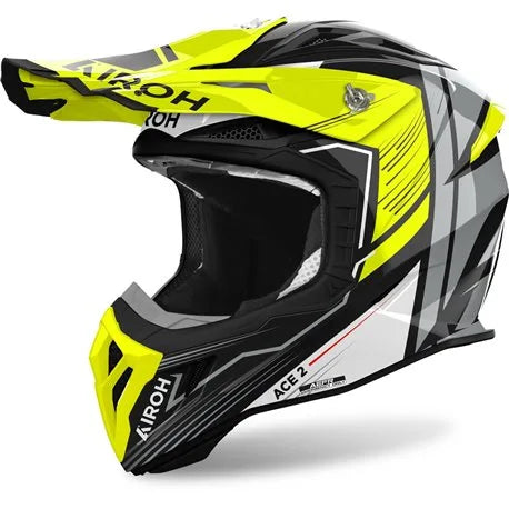 CASCO CROSS AVIATOR ACE 2 ENGINE AMARILLO G. T. M  AIROH