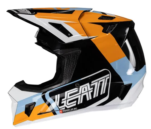 HELMET KIT MOTO 7.5 V25 ORANGE LEATT