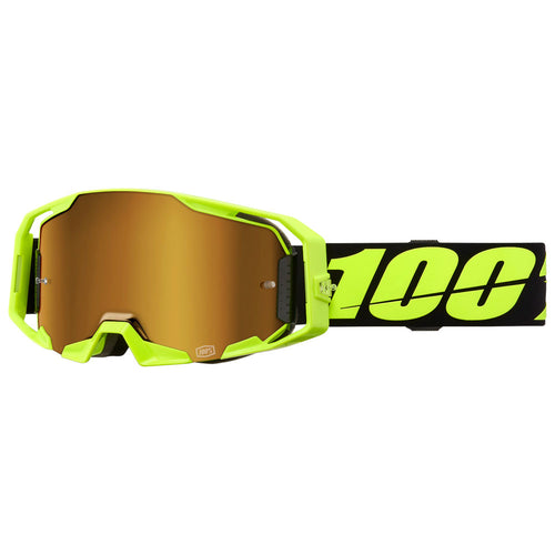 GOGGLE 100% ACCURI 2 RISLAND MIRROR TRUE GOLD LENS 50014-00052