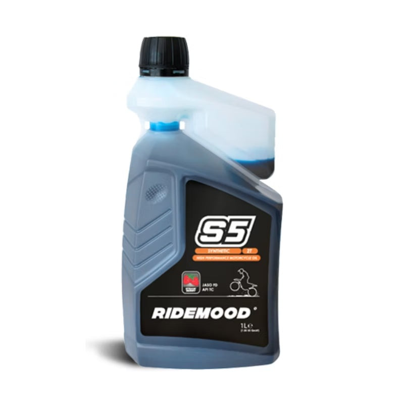 LUBRICANTE S5 SYNTHETIC 2T STRAWBERRY 1L RIDEMOOD RML10300