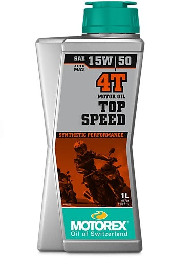 Aceite Motorex 4T Top Speed 15W50 JASO MA2