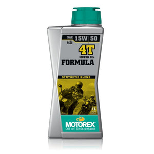 ACEITE MOTOREX 4T FORMULA 15W/50 JASO MA2 10012601