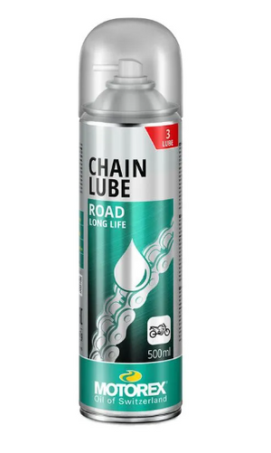 CHAIN LUBE ROAD 500 ML MOTOREX SPRAY