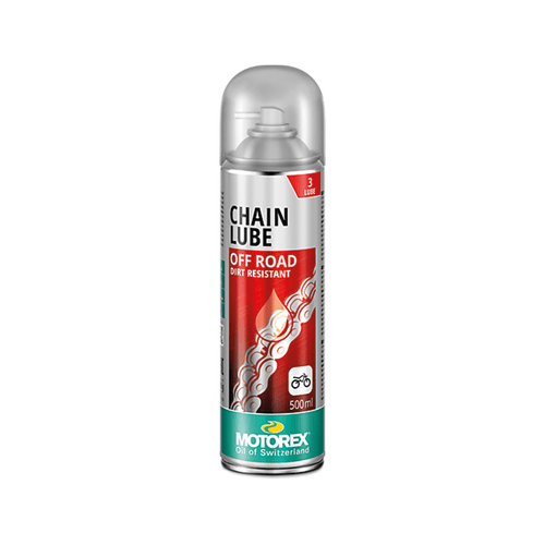 LUBRICANTE DE CADENA OFF ROAD DIRT RESISTANT 500 ML MOTOREX SPRAY