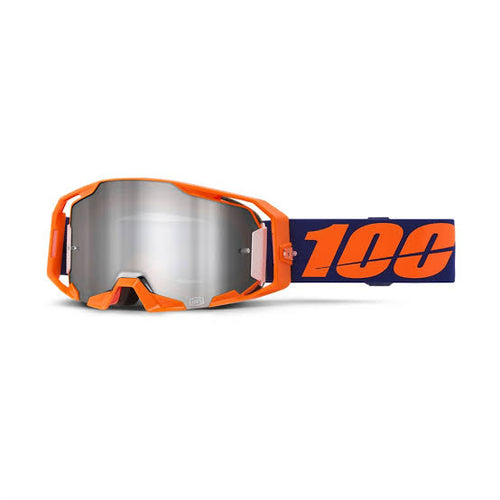 GOGGLE ARMATIC NEON ORANGE MIRROR SILVER FLASH LENS 50060-00003