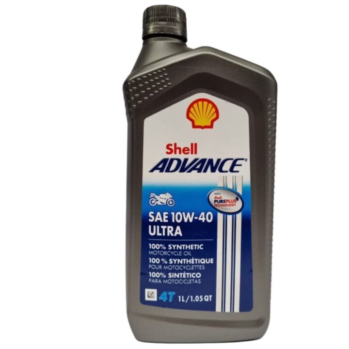 Aceite Shell Advance 4T 10W40 Ultra 1LT