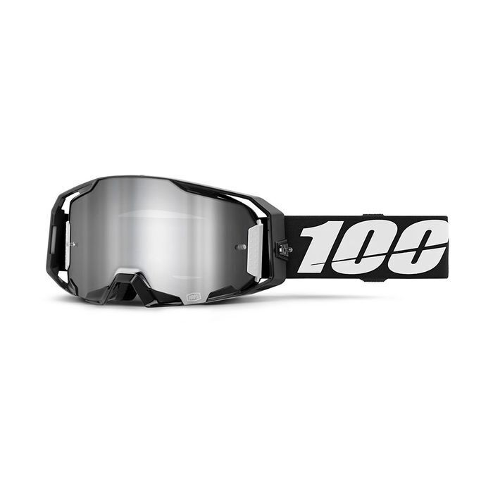 GOGGLE ARMATIC BLACK MIRROR SILVER FLASH LENS 50060-00001
